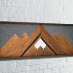 Handcrafted wooden pendant light