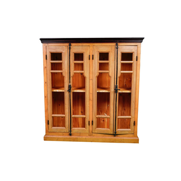 Antique Wooden-Glass Buffet