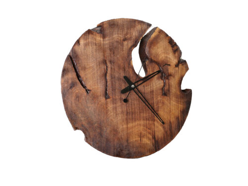 Live Edge Wall Clock