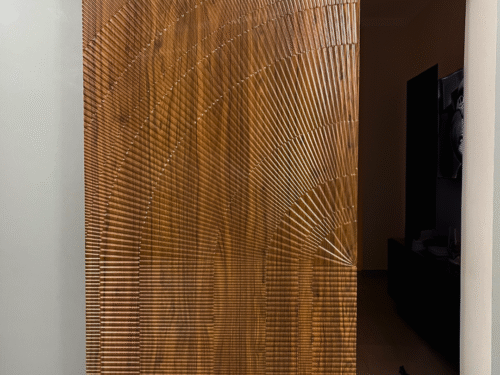 CNC Wooden carving sliding door