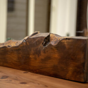 Natural Live Edge Mirror