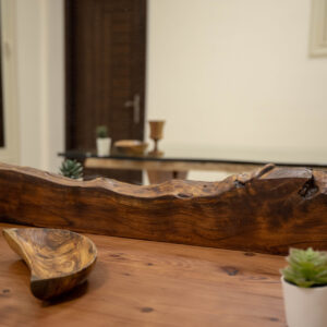 Natural Live Edge Mirror