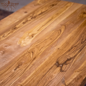 Sculptural Olive Wood Coffee Table