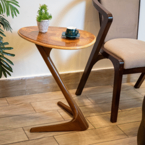 Z-Shaped Side Table