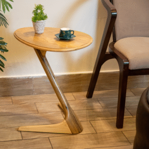 Z-Shaped Side Table