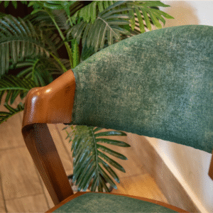 Contemporary Beech Wood Accent Chair