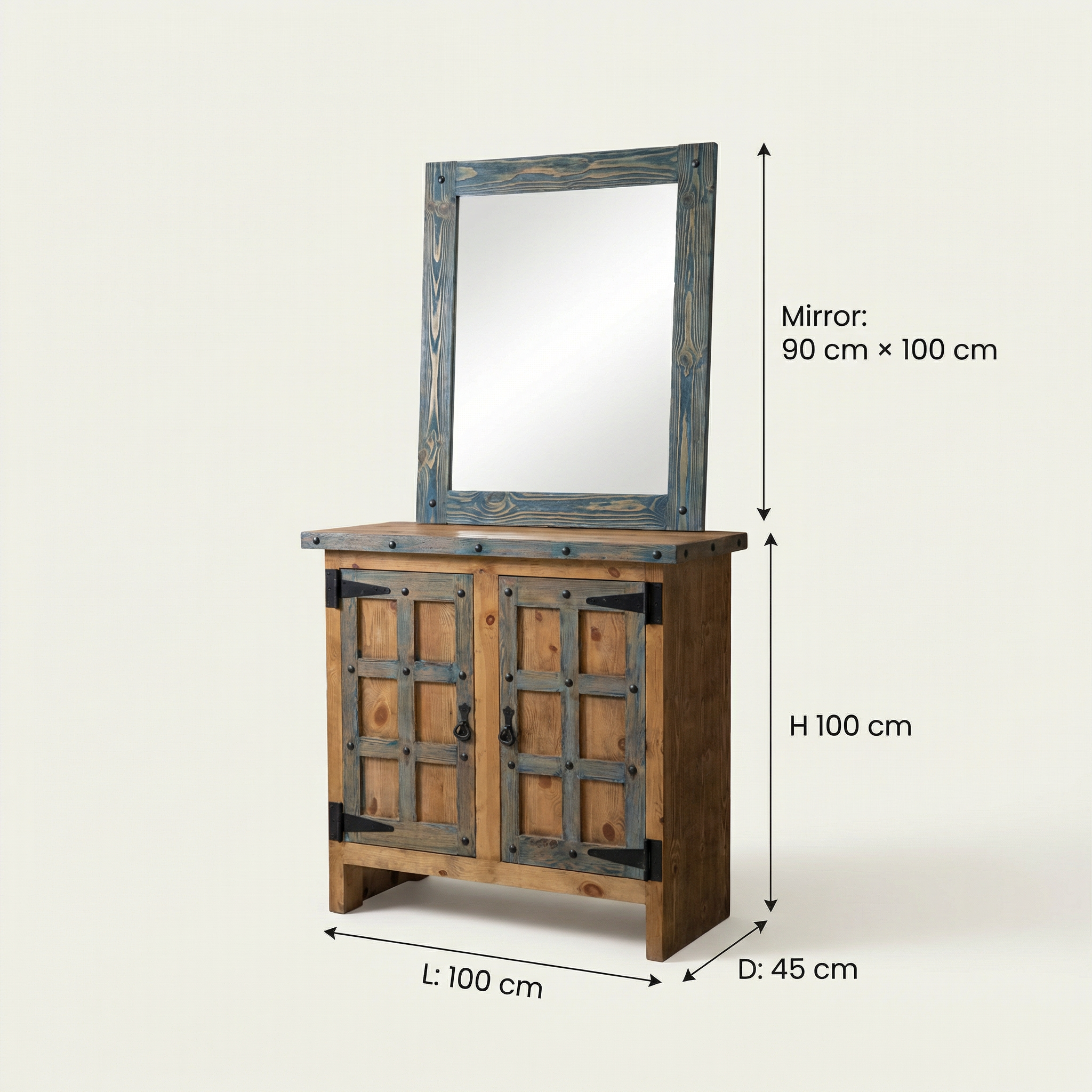 Antique Storage Console