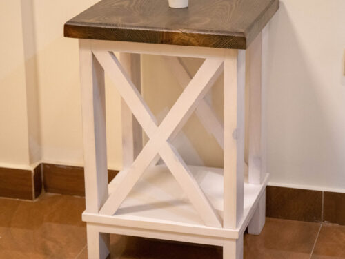 Side Table with vintage look