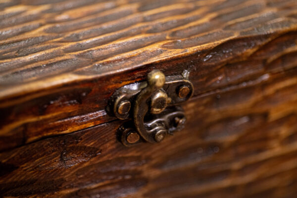 Storage box with a secret drawer