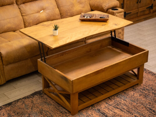 Coffee Table with folding mechanism