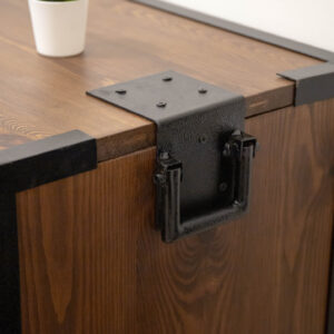 Industrial Pine Wood Coffee Corner