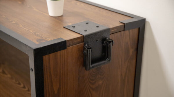 Industrial Pine Wood Coffee Corner