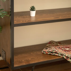 Industrial Pine Wood Coffee Corner