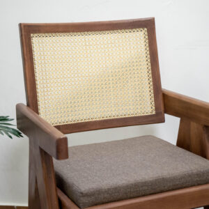 Artisan Rattan & Beech Wood Chair