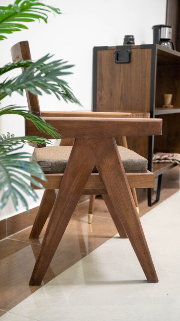 Artisan Rattan & Beech Wood Chair