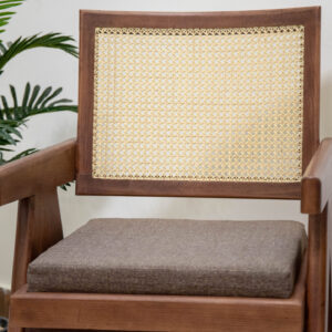 Artisan Rattan & Beech Wood Chair