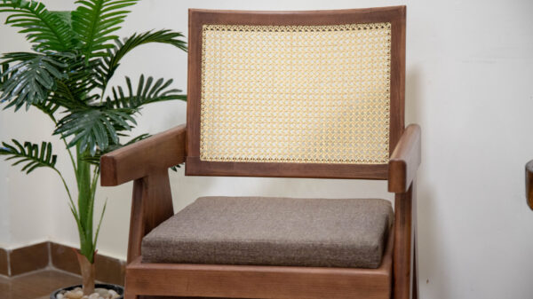 Artisan Rattan & Beech Wood Chair