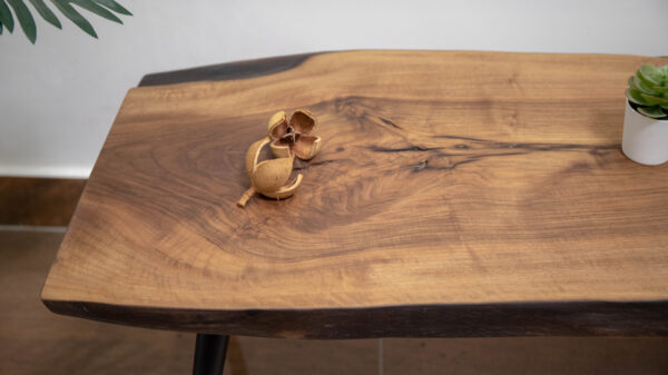 Live Edge Center Table American walnut wood