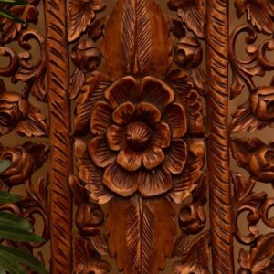 Carved wooden wall panel | WSA122/1