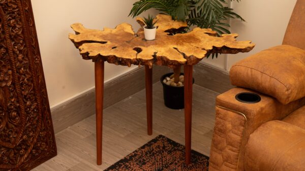 Live-Edge Side Table
