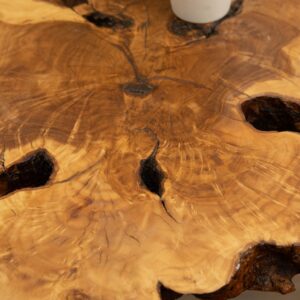 Live-Edge Side Table