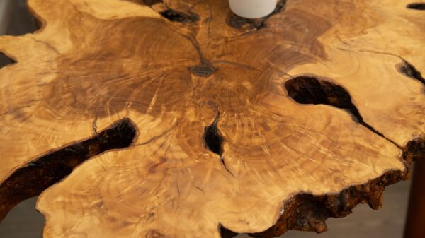 Live-Edge Side Table