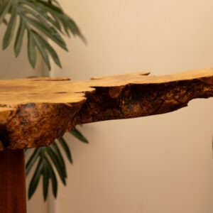 Live-Edge Side Table