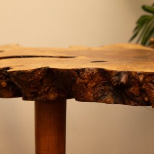 Live-Edge Side Table