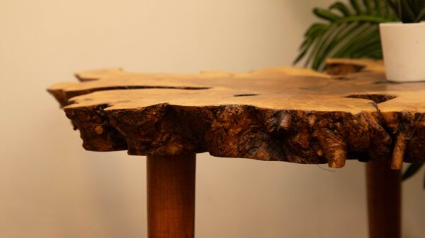 Live-Edge Side Table