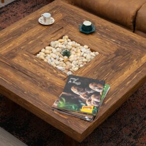 Solid Natural wood Coffee Table | WS11/3