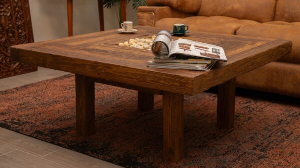 Solid Natural wood Coffee Table | WS11/3