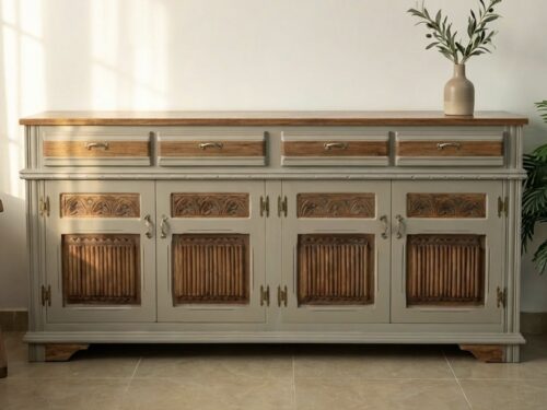 Artisanal Carved Buffet