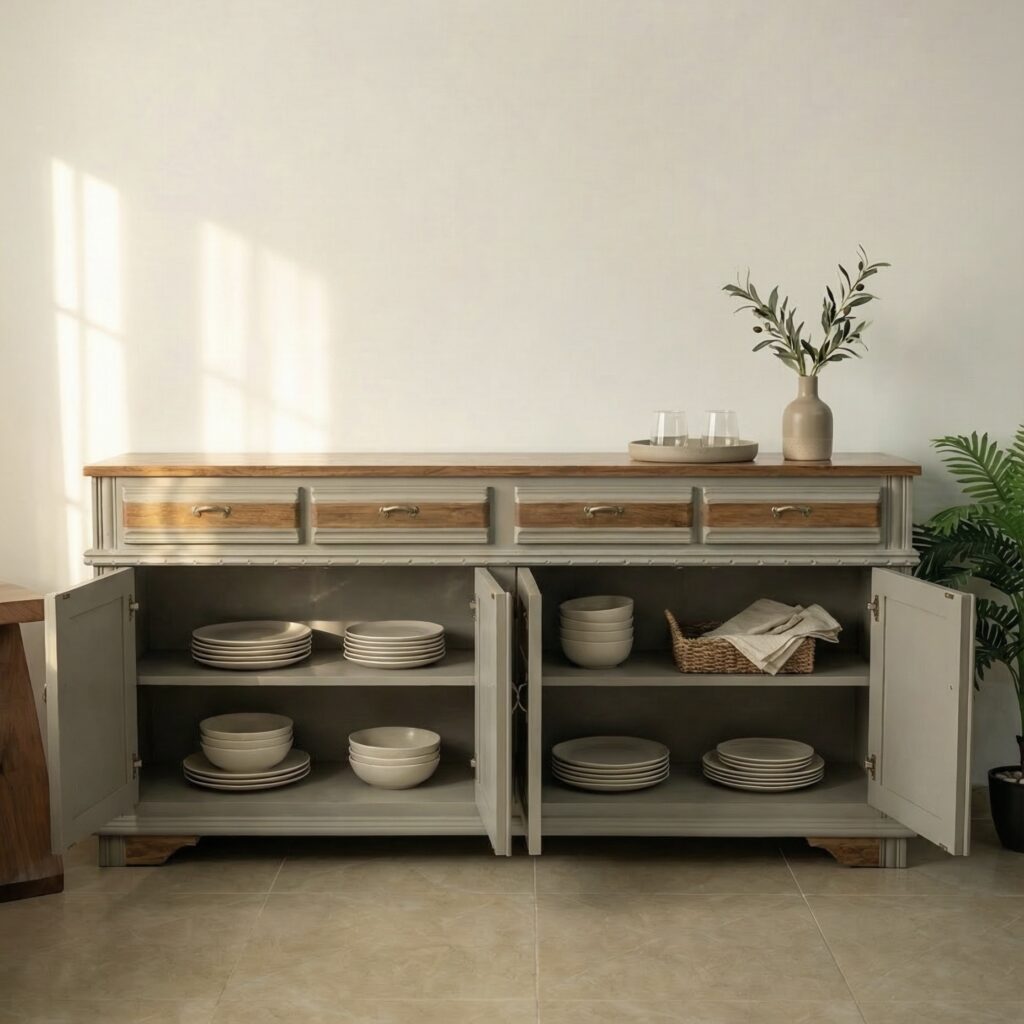 Artisanal Carved Buffet – Wood Street