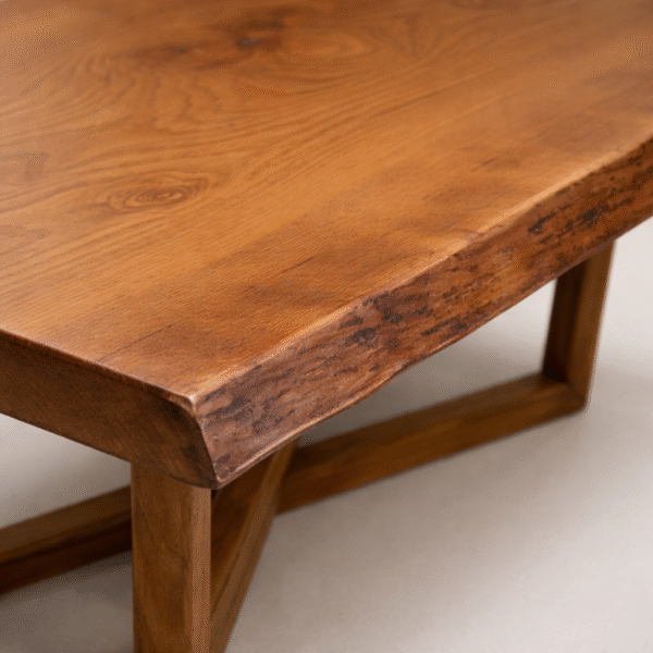 Live-Edge Beech Center Table