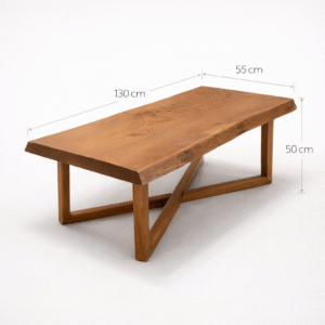 Live-Edge Beech Center Table