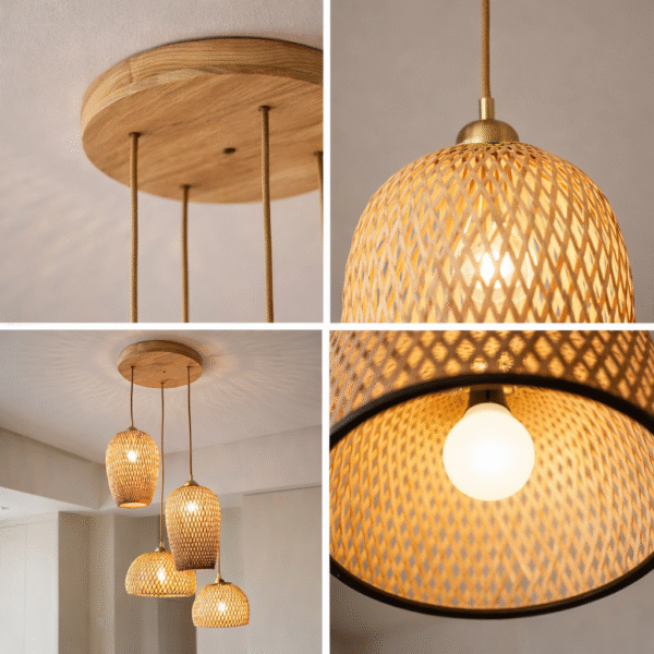 Woven Pendant Light