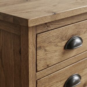 Handcrafted Solid Wood TV Unit