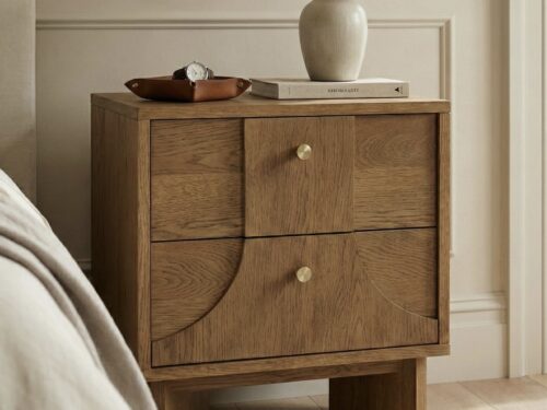 Natural Grain Bedside Commode
