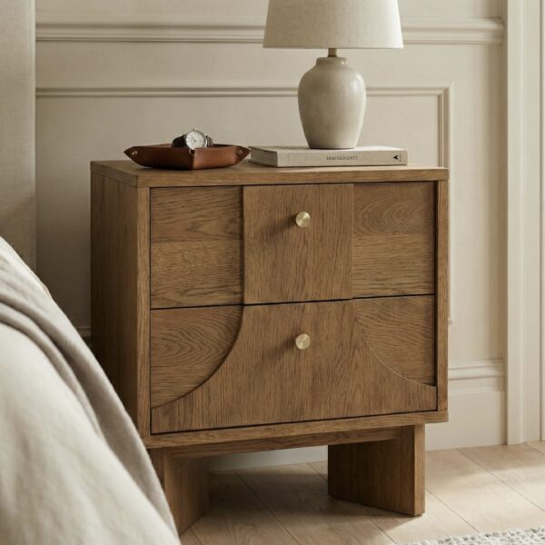 Natural Grain Bedside Commode
