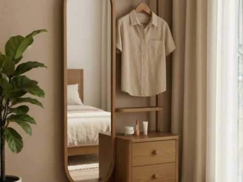 Classical Pine Vanity & Valet Station