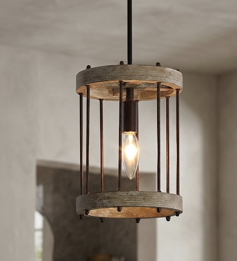 Rustic Industrial Pendant light