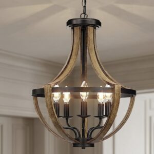 Rustic-Modern chandelier