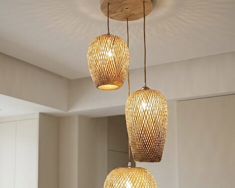 Woven Pendant Light