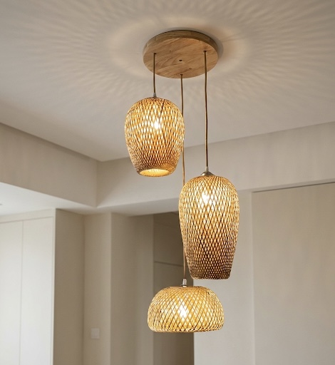 Woven Pendant Light
