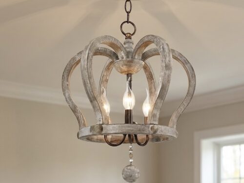 Vintage crown chandelier