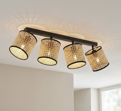 image00050 Cane Shade Ceiling Light