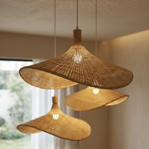 image00051 Handwoven rattan pendant light