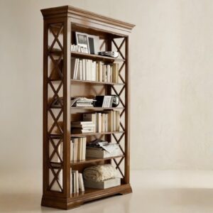 Pine Wood Display Bookcase