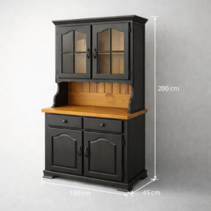 wooden_hutch.cabinet02 Handcrafted Wooden Display Cabinet