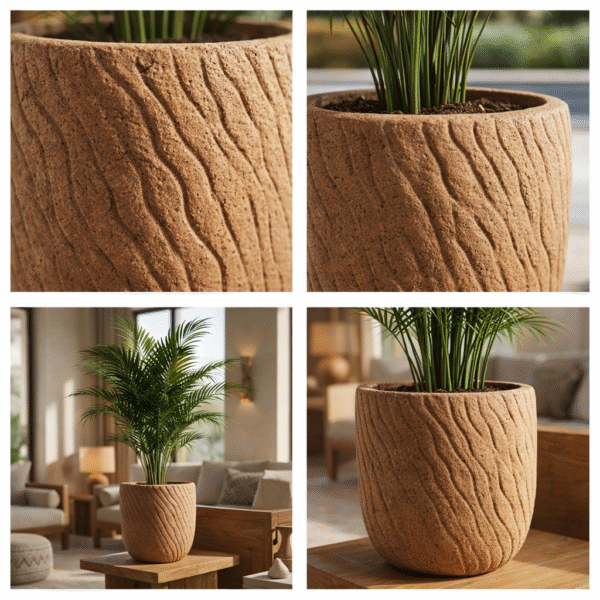 ChatGPT Image Feb 2, 2026, 05_08_39 AM Textured ceramic planter